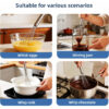2Pcs 10in Mini Whisk 304 Stainless Steel Small