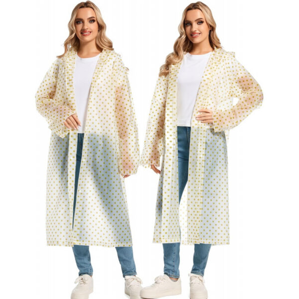 2PCS Rain Ponchos for Adults