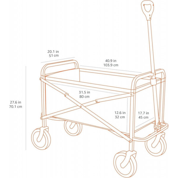 Collapsible Heavy Duty Utility Wagon