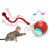 Interactive Cat Toys Ball for Indoor Cats Fast Rolling on Carpet