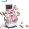 11-15-100x100-1.jpg Deluxe Pretend Play Electric Medical Cart Simulated Medicine Injection Carry Bag Toddlers Doctor Toy Set