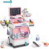11-15-600x592-1.jpg Deluxe Pretend Play Electric Medical Cart Simulated Medicine Injection Carry Bag Toddlers Doctor Toy Set