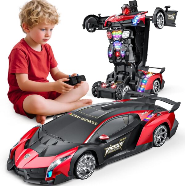 11-16.jpg 1:10 Scale Robot Gesture Control 80 Mins Play One Button LED Lights Sound Effects Transforming RC Car