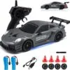 11-5-100x100-1.webp 1 24 Scale 4WD 2 4GHz High Speed 20KMH LED Linkage Light Set Indoor Mini Electric Racing Full Remote Control Drift RC Car