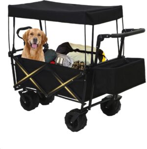 1504d853dc66d905c72a0ee648d38c6c533e43703a86ad296d63b344459c37c8.jpg Collapsible Wagon Cart with Canopy