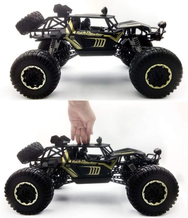 17199115329336.jpg 2.4G 50cm 1:8 Scale 4WD High Speed Metal Remote Control Monster Truck Crawler Car Toy