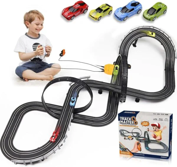 17201708003106-600x567.jpg.webp Custom Toy Manufacturer 1:64 Unisex Digital Car Toy Electric High Speed Vehicle Slot Car Race Track Sets Slot Toys for Adults