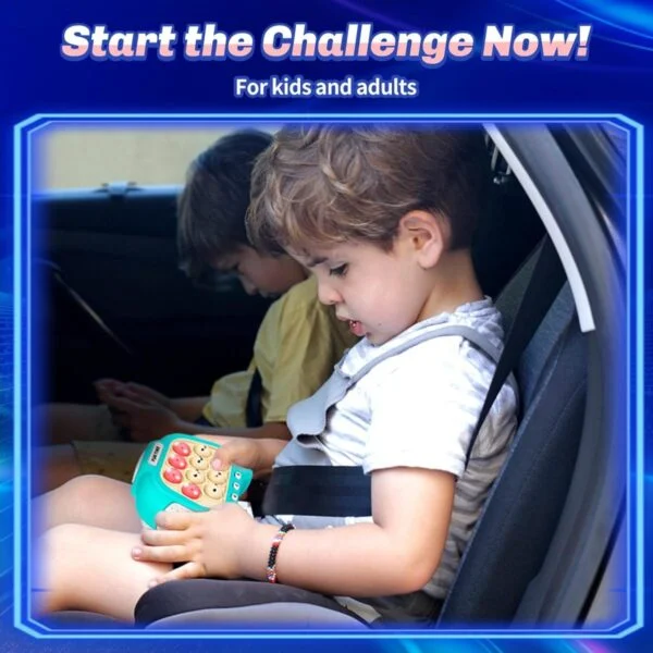 OEM Toy Manufacturer Bubble Pop Handheld Stress Relieve Quick Pop Push It Electronic Pop It Game Machine Fidget Toys for Kids