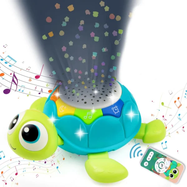 17204266778051.jpg.webp Toy Supplier China 5 in 1 Musical Projector Turtle Crawling Toys Educational Musical Turtle Crawling Baby Toy