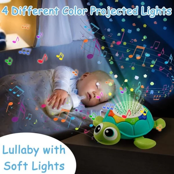 17204266782873-600x600.jpg.webp Toy Supplier China 5 in 1 Musical Projector Turtle Crawling Toys Educational Musical Turtle Crawling Baby Toy