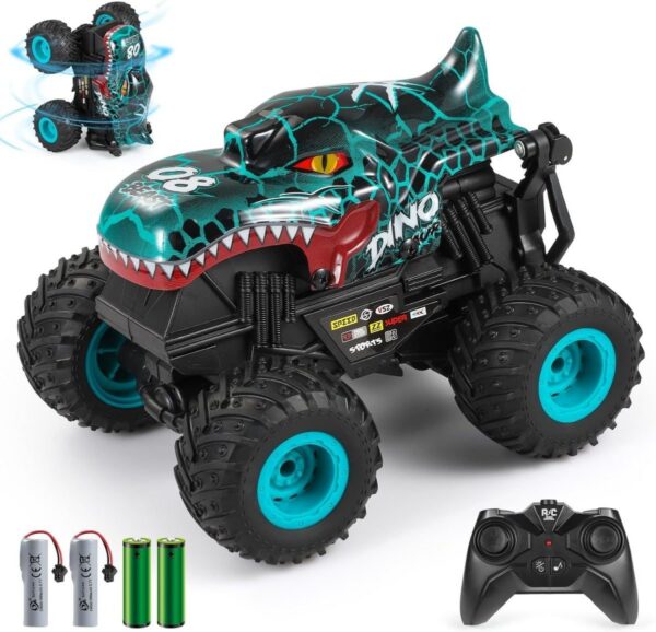 17205089779851.jpg 1:20 Large Scale High Speed RC Drift Dinosaur Monster Car Toy
