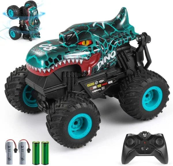 17205089779851-600x578.jpg.webp 1:20 Large Scale High Speed RC Drift Dinosaur Monster Car Toy