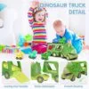 17205092463185-100x100.jpg.webp Triceratops Transport Carrier Truck With 4 Pack Small Dino Car Toy Set
