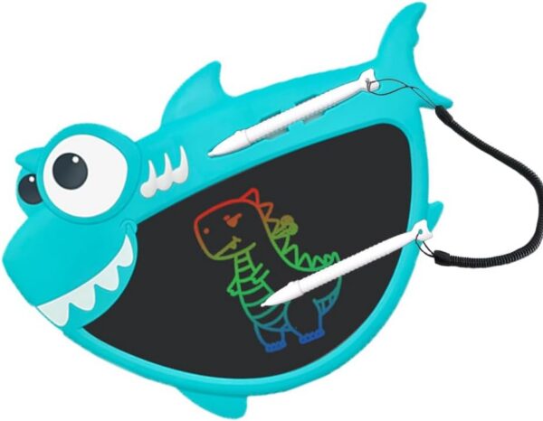 Wholesale 9 Inch Digital Colorful Screen LCD Shark-shaped Drawing Tablet