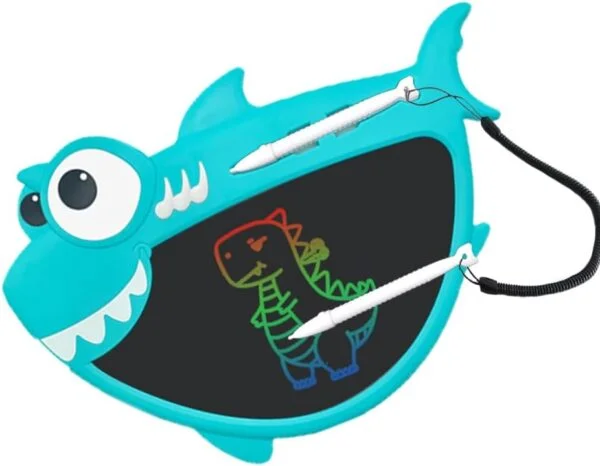Wholesale 9 Inch Digital Colorful Screen LCD Shark-shaped Drawing Tablet