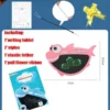 Wholesale 9 Inch Digital Colorful Screen LCD Shark-shaped Drawing Tablet