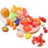 Global Toy Supplier Kitchen Toys Barbecue Grill Kitchen Cooking BBQ Pretend Play Set Toy Color Changing Play Food Dishes Home Appliance Toys