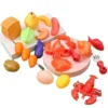Global Toy Supplier Kitchen Toys Barbecue Grill Kitchen Cooking BBQ Pretend Play Set Toy Color Changing Play Food Dishes Home Appliance Toys