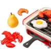 Global Toy Supplier Kitchen Toys Barbecue Grill Kitchen Cooking BBQ Pretend Play Set Toy Color Changing Play Food Dishes Home Appliance Toys