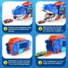 17222374419774-100x100.jpg.webp ASTM F963 Certified 3-in-1 Dinosaur Storage Truck Diecast Toy Swallowing Metal Car Transform Into Stomping T-Rex with Friction Toy Vehicle