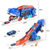 17222374421315-600x600-1.jpg ASTM F963 Certified 3-in-1 Dinosaur Storage Truck Diecast Toy Swallowing Metal Car Transform Into Stomping T-Rex with Friction Toy Vehicle
