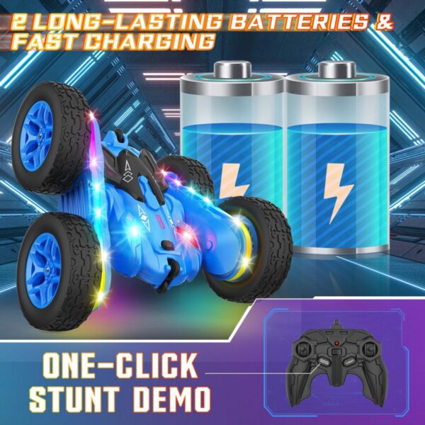 17264674509163.jpg China Toy Distributor 4WD Remote Control Toy Stunt Car 3 Colors Rc Stunt Car Rotation 360 Remote Control Car with Strip Lights