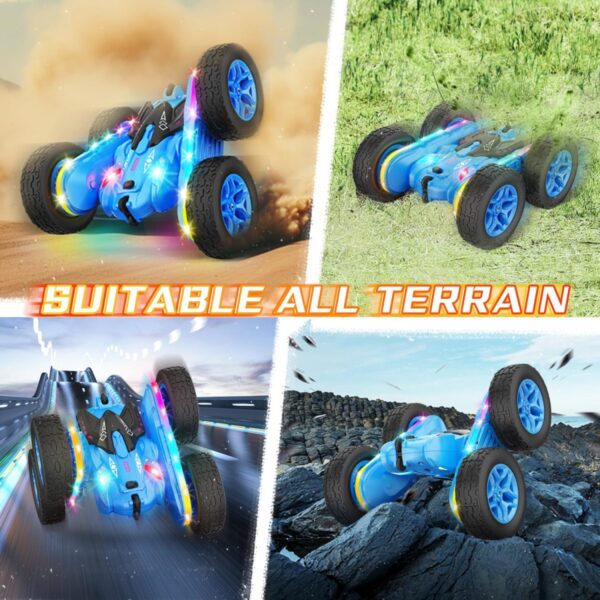 17264674515184.jpg China Toy Distributor 4WD Remote Control Toy Stunt Car 3 Colors Rc Stunt Car Rotation 360 Remote Control Car with Strip Lights