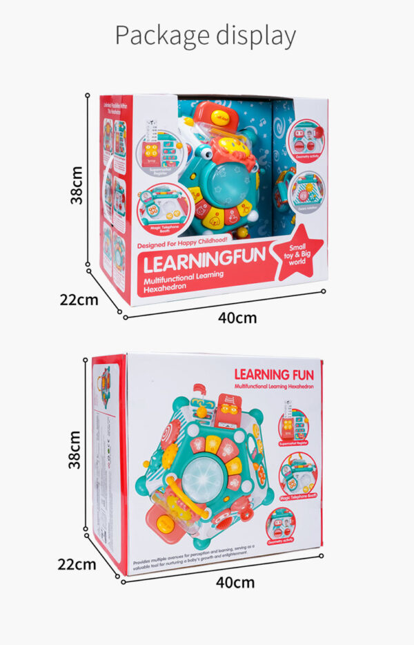 17290485546566-600x934-1.jpg Best Toy Prices China Baby Early Learning Multi-function Puzzle Hexahedron Game Kids Educational Activity Cube Musical Toddlers Toys