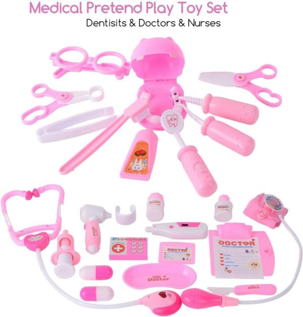 17292434535542.jpg China Toy Factory 39Pcs Kids Pretend Play Educational Play Doctor Set Dental Toys for Kid