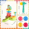 17293011284663-600x600-1.jpg Wholesale Toy Supplier Early Educational Baby Ball Drop Game Toys Diy Marble Run Set 4 in 1 Ball Drop Toy with Scoring Game