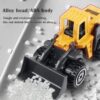 Version 1.0.0 Alloy Metal 1/64 Scale Construction Toys Vehicles Engineering Excavators Dozer Diecast Toys