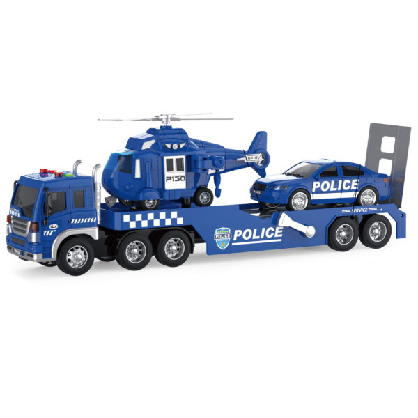17308587522231-1-scaled-1.jpg 3 IN 1 Coche De Juguete Helicopter Police Cars Toy Set Kids Truck Trailer Toys with Friction Cars Toy