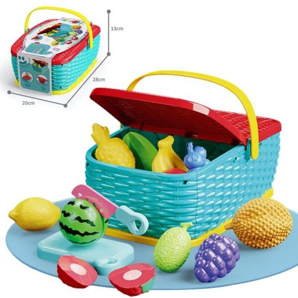 17318946537913.jpg Girl Toys 14pcs Plastic Realistic Portable Preschool Toys Play House Pretend Play Set Kitchen Toys