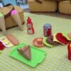 17318946544056.jpg Girl Toys 14pcs Plastic Realistic Portable Preschool Toys Play House Pretend Play Set Kitchen Toys