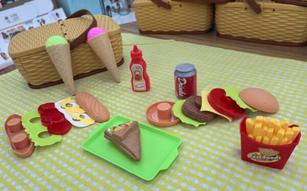 17318946544056.jpg Girl Toys 14pcs Plastic Realistic Portable Preschool Toys Play House Pretend Play Set Kitchen Toys