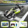 2.4G 4WD F1 Rc Car Gesture Hand High Speed Remote Control Car with Spray Music