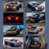 17323259112695-600x600-1.jpg RC CAR Remote Control 1: 16 2.4GHz 35KM/H High Speed 4WD All-Wheel Drive Drift Rc Retro Muscle Cars