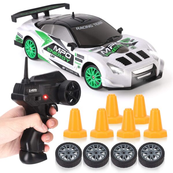 Version 1.0.0 1/24 Electric Model Remote Control High Speed Vehicle Drift 4WD Racing Car