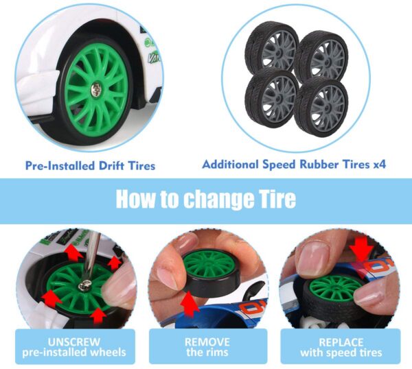 17343171604175.jpg 1/24 Electric Model Remote Control High Speed Vehicle Drift 4WD Racing Car