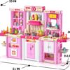 17345764456942-600x530-1.jpg 3 in 1 Play Kitchen Toys Kids Play Big Kitchen Set Includes Kitchen Accessories for Pretend Play Preschool Cooking Toy Set
