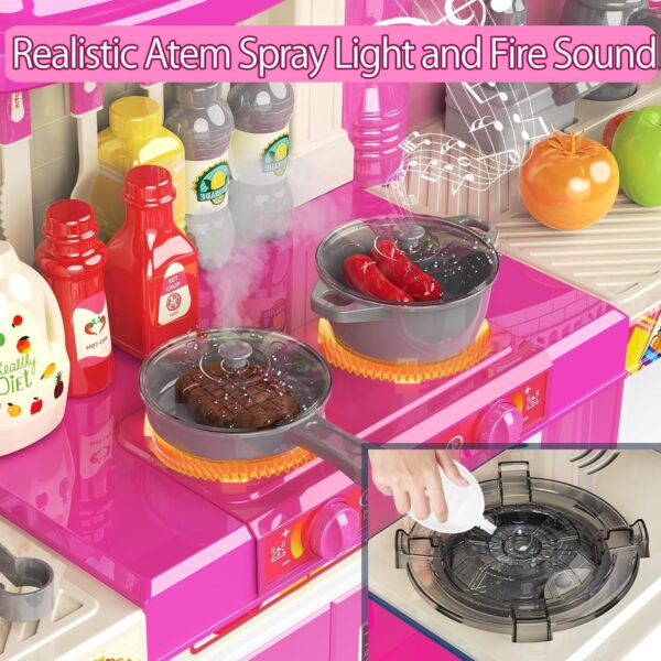 17345764464394-600x600-1.jpg 3 in 1 Play Kitchen Toys Kids Play Big Kitchen Set Includes Kitchen Accessories for Pretend Play Preschool Cooking Toy Set