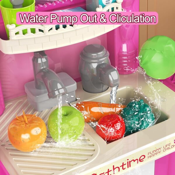 17345764465815-600x600-1.jpg 3 in 1 Play Kitchen Toys Kids Play Big Kitchen Set Includes Kitchen Accessories for Pretend Play Preschool Cooking Toy Set
