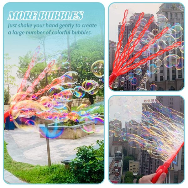 17350065119316-600x600-1.jpg Wholesale Hot Selling 32 Hole Smiling Face Bubble Stick with 5 Claws Bubble Blower Tool Wand Toy Indoor Outdoor for Kids