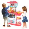 Version 1.0.0 43Pcs 72Cm Children Pretend Play Play Kid Big Kitchen Set Toys