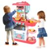 Version 1.0.0 43Pcs 72Cm Children Pretend Play Play Kid Big Kitchen Set Toys