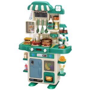 Version 1.0.0 48Pcs Realistic Lights Sounds Simulation Kids Play Kitchen Home Kitchen Toys