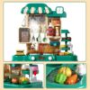 48Pcs Realistic Lights Sounds Simulation Kids Play Kitchen Home Kitchen Toys
