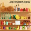 48Pcs Realistic Lights Sounds Simulation Kids Play Kitchen Home Kitchen Toys