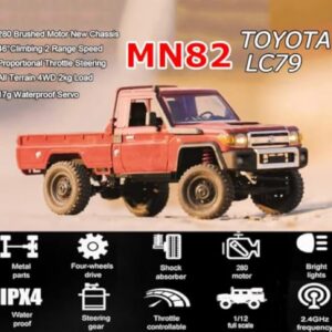 17353493979214-300x300-1.jpg 1/12 Scale Pickup 4WD 2.4Ghz Remote Control Truck Model Climbing Off-Road Vehicle
