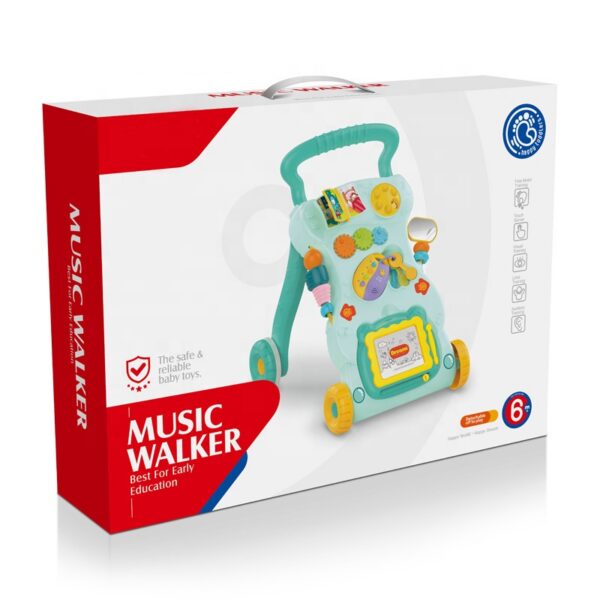 Toys Top Sale Multifunctional Toddler Trolley Baby Walker Toys Kids 4 In 1 Walkers Children’S  Baby Walker Helper
